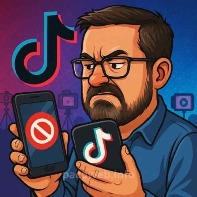 Volvieron a cerrar la cuenta de paco web en TikTok