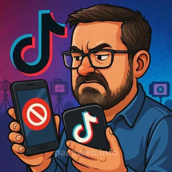 Volvieron a cerrar la cuenta de paco web en TikTok 